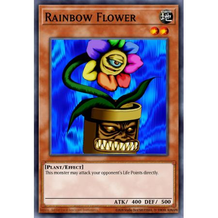 Rainbow Flower (Short Print)