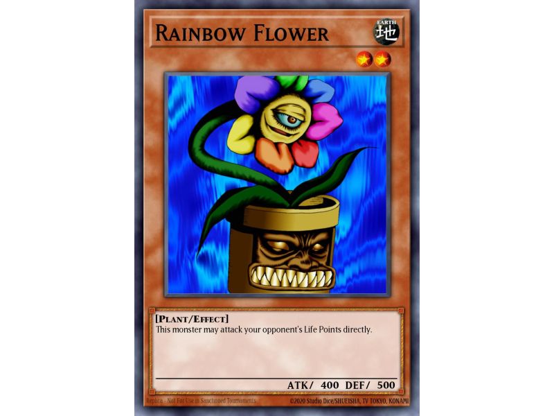 Rainbow Flower (Short Print)