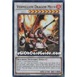 Vermillion Dragon Mech (Ultra Rare) – Duel Devastator | Carta YUGIOH en México
