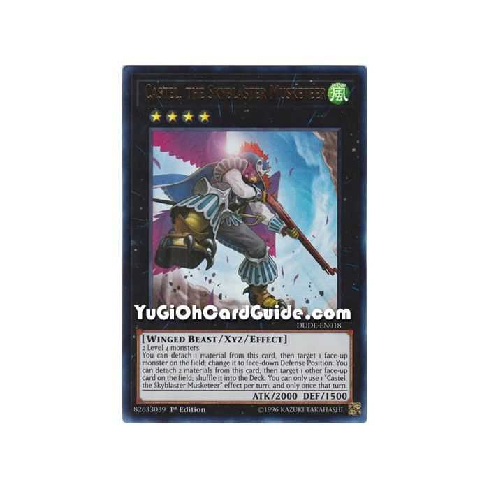 Castel, the Skyblaster Musketeer (Ultra Rare) – Duel Devastator | Carta YUGIOH en México