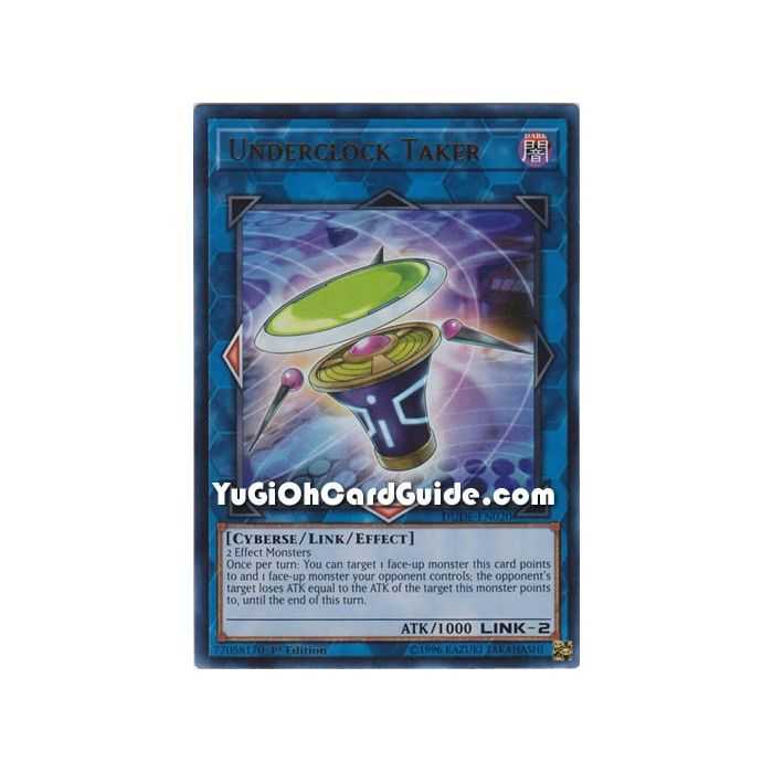 Underclock  Taker (Ultra Rare) – Duel Devastator | Carta YUGIOH en México