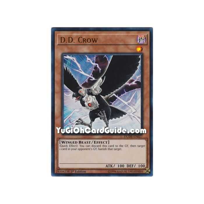D.D. Crow (Ultra Rare) – Duel Devastator | Carta YUGIOH en México