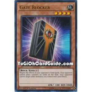 Gate Blocker (Ultra Rare) – Duel Devastator | Carta YUGIOH en México