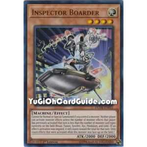 Inspector Boarder (Ultra Rare) – Duel Devastator | Carta YUGIOH en México