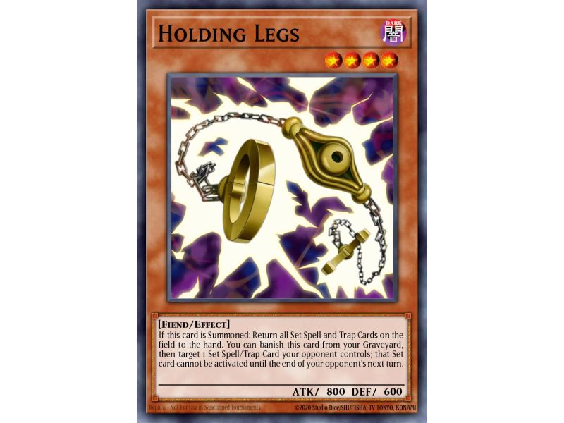 Holding Legs (Super Rare)