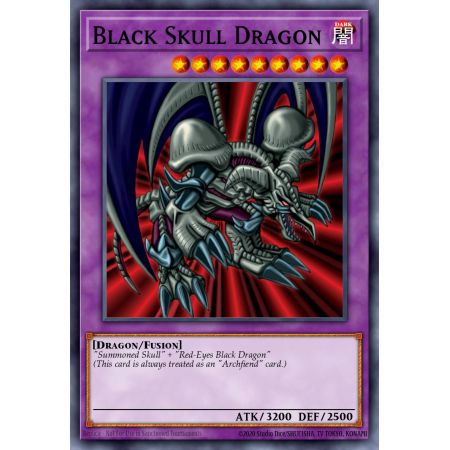 Black Skull Dragon (Common)