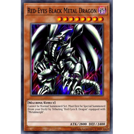 Red-Eyes Black Metal Dragon (Common)