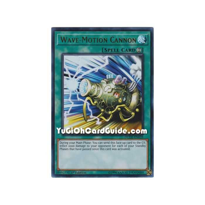 Wave-Motion Cannon (Ultra Rare) – Duel Devastator | Carta YUGIOH en México