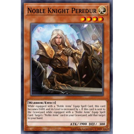 Noble Knight Peredur (Platinum Rare)