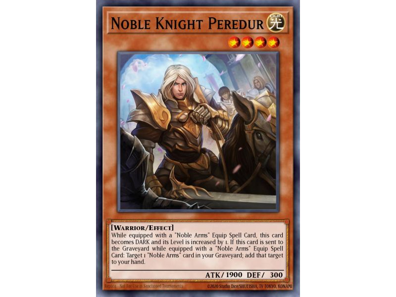 Noble Knight Peredur (Platinum Rare)