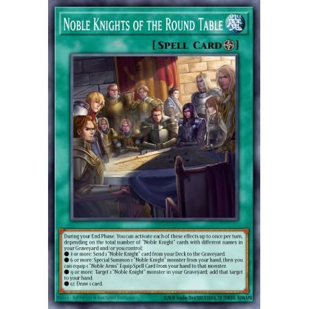 Noble Knights of the Round Table (Platinum Rare)