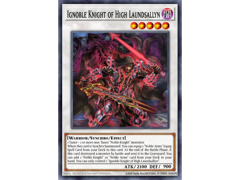 Ignoble Knight of High Laundsallyn (Platinum Rare)