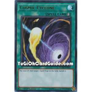 Cosmic Cyclone (Ultra Rare) – Duel Devastator | Carta YUGIOH en México