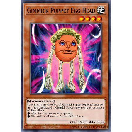 Gimmick Puppet Egg Head (Super Rare)