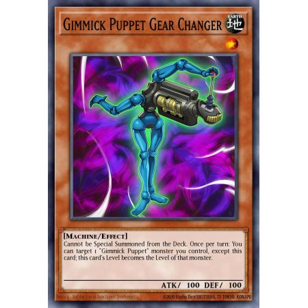 Gimmick Puppet Gear Changer (Super Rare)