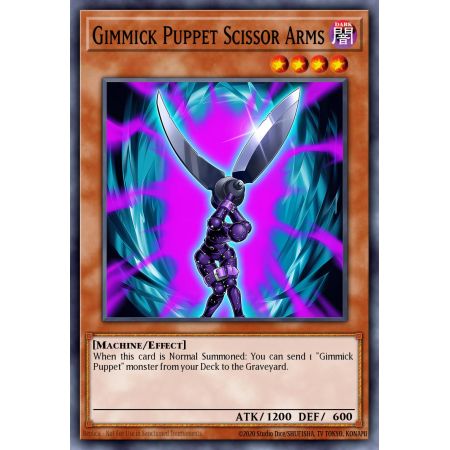 Gimmick Puppet Scissor Arms (Super Rare)