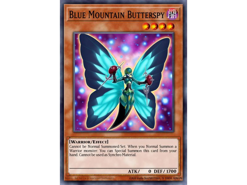 Blue Mountain Butterspy (Super Rare)