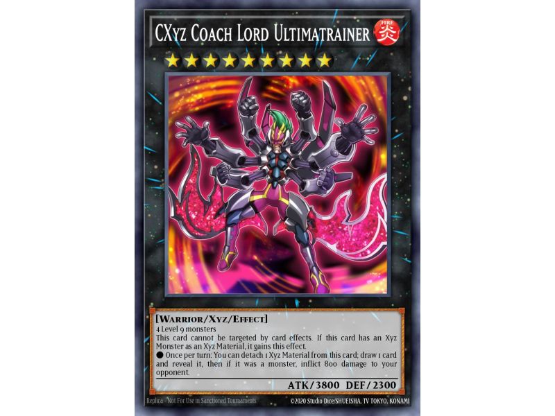 CXyz Coach Lord Ultimatrainer (Secret Rare)
