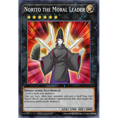 Norito the Moral Leader (Secret Rare)