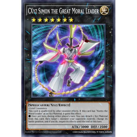 CXyz Simon the Great Moral Leader (Secret Rare)