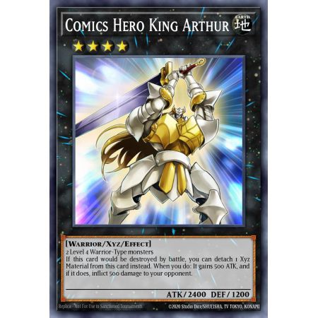 Comics Hero King Arthur (Secret Rare)