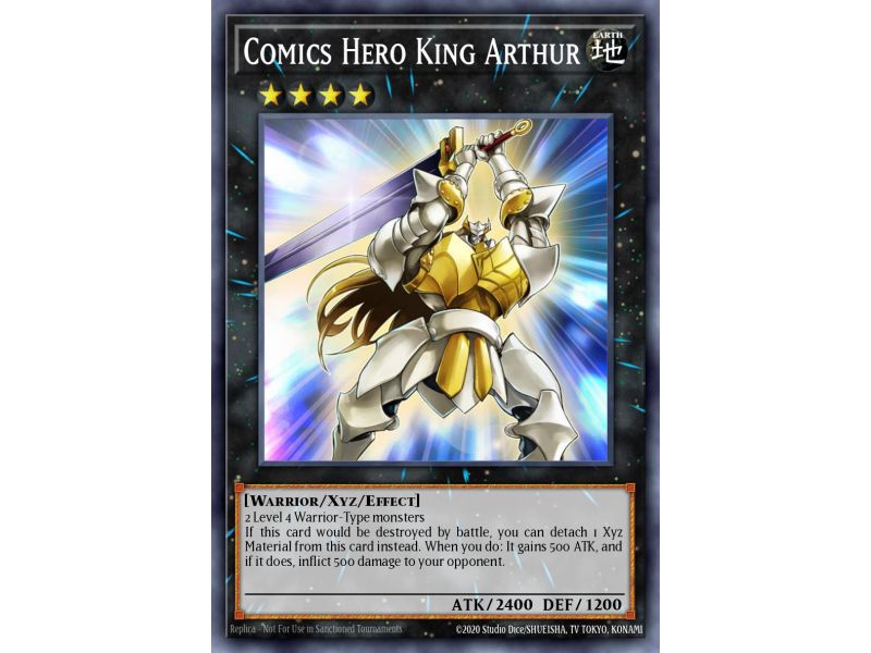 Comics Hero King Arthur (Secret Rare)