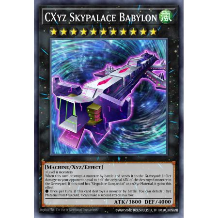 CXyz Skypalace Babylon (Secret Rare)