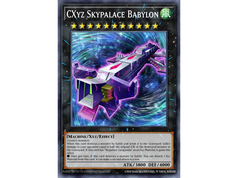CXyz Skypalace Babylon (Secret Rare)