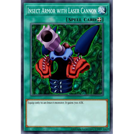 Insect Armor with Laser Cannon (Super Rare)