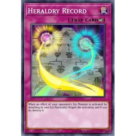 Heraldry Record (Super Rare)