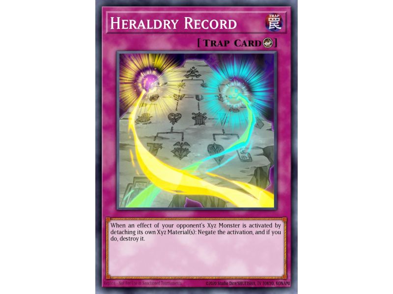 Heraldry Record (Super Rare)