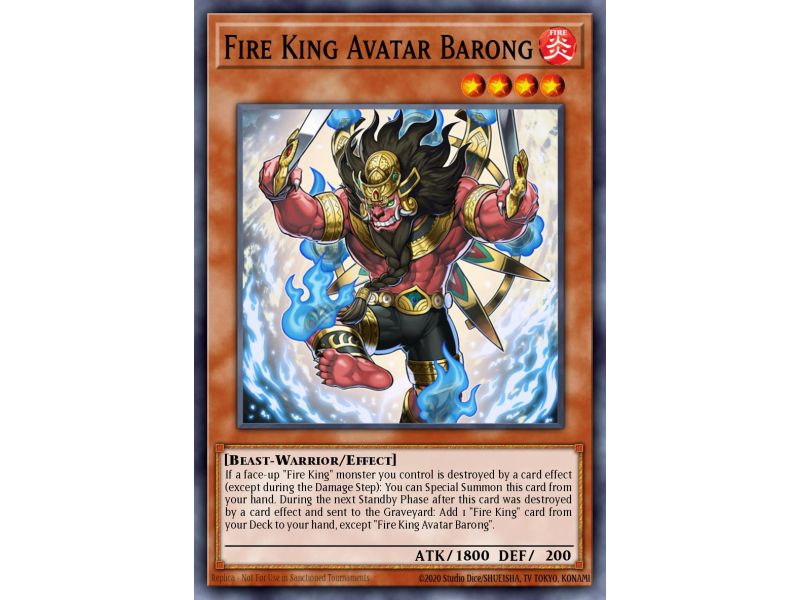 Fire King Avatar Barong (Common)