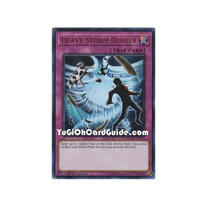 Heavy Storm Duster (Ultra Rare) – Duel Devastator | Carta YUGIOH en México