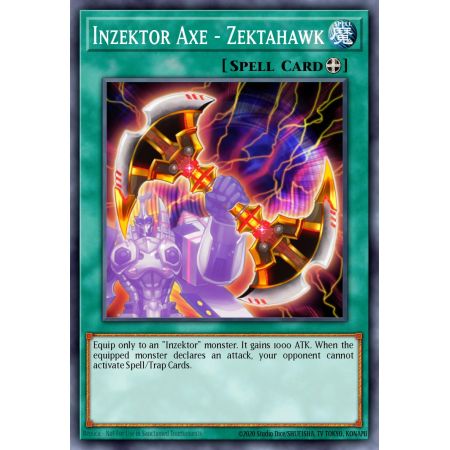 Inzektor Axe - Zektahawk (Super Rare)