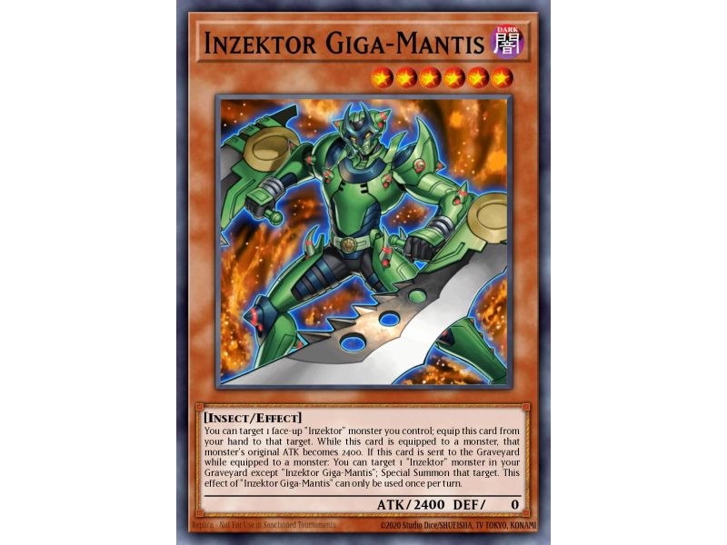 Inzektor Giga-Mantis (Ultimate Rare)