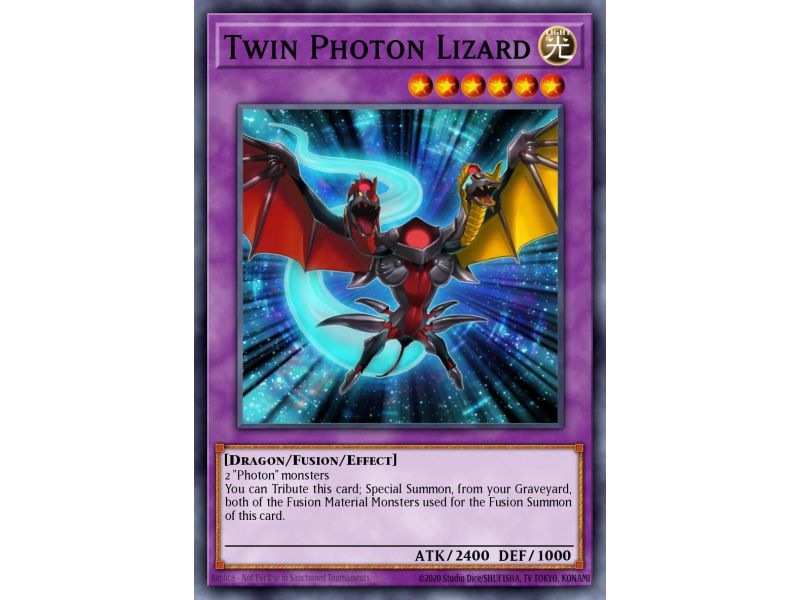 Twin Photon Lizard (Ultimate Rare)
