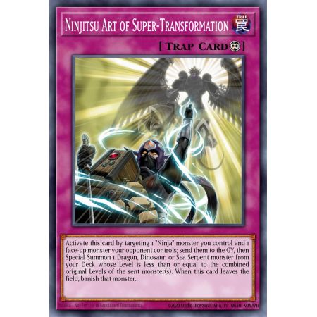 Ninjitsu Art of Super-Transformation (Super Rare)