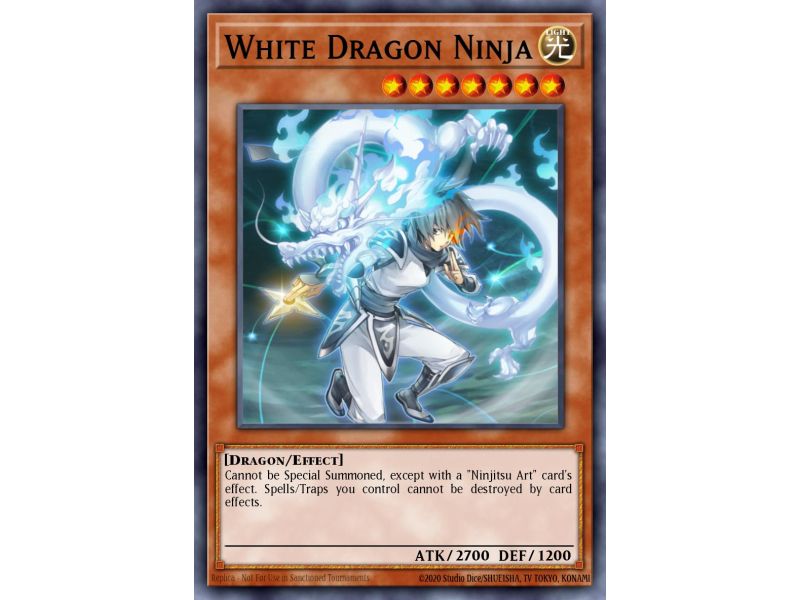 White Dragon Ninja (Secret Rare)