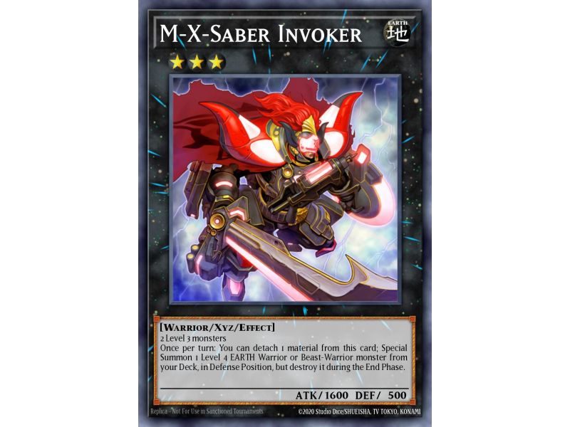 M-X-Saber Invoker (Secret Rare)