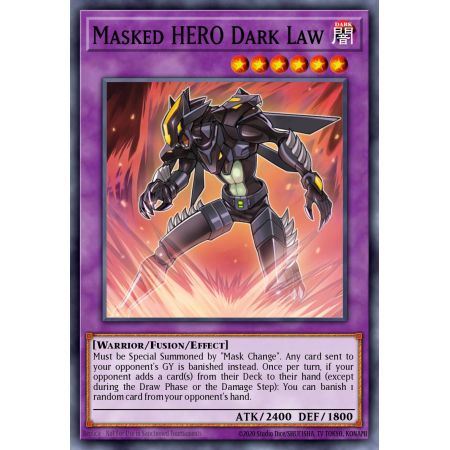 Masked HERO Dark Law (Ultimate Rare)