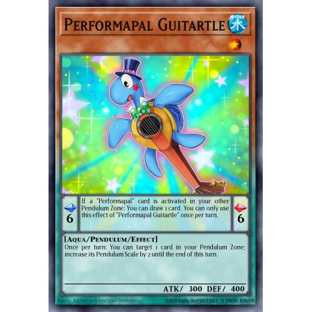 Performapal Guitartle (Super Rare)