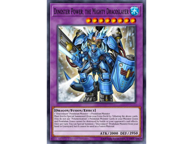 Dinoster Power, the Mighty Dracoslayer (Super Rare)