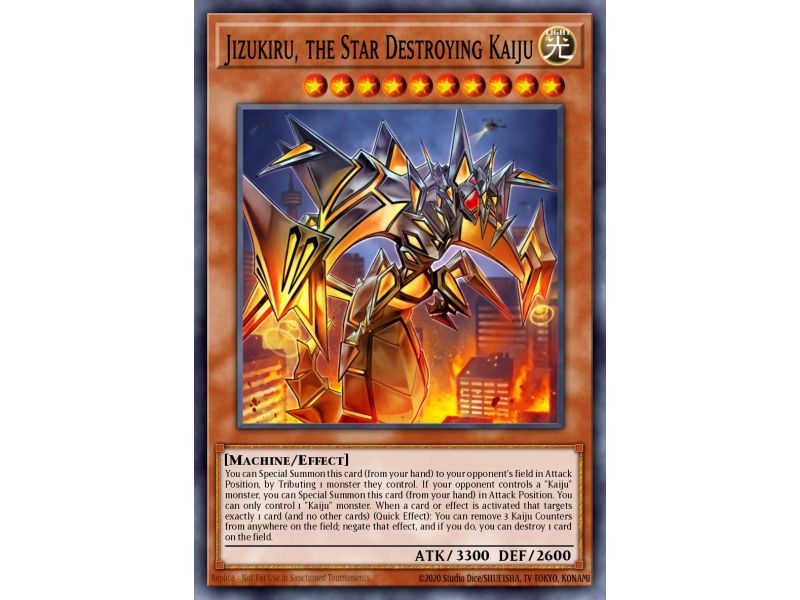 Jizukiru, the Star Destroying Kaiju (Super Rare)