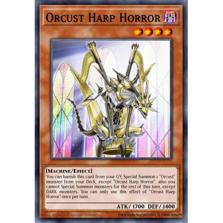 Orcust Harp Horror (Super Rare)
