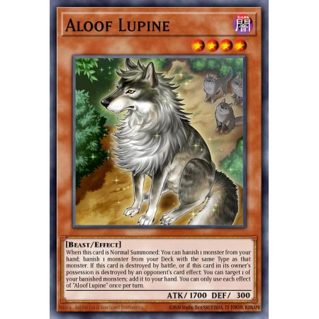Aloof Lupine (Super Rare)