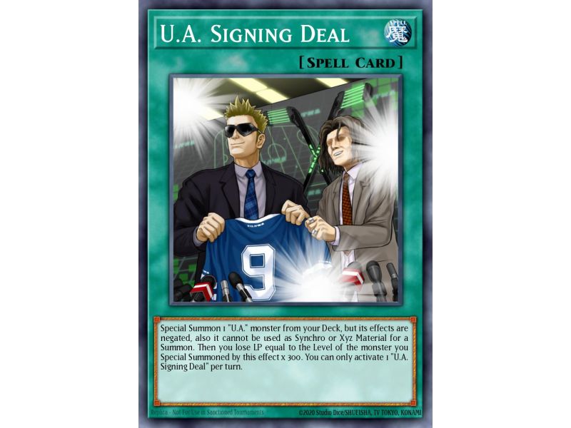 U.A. Signing Deal (Super Rare)