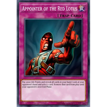 Appointer of the Red Lotus (Super Rare)