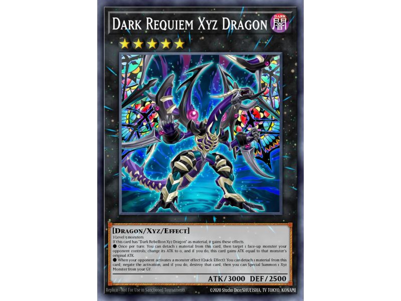Dark Requiem Xyz Dragon (Ultimate Rare)
