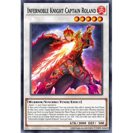 Infernoble Knight Captain Roland (Super Rare)