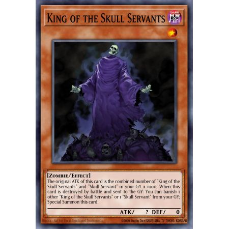 King of the Skull Servants (Super Rare)